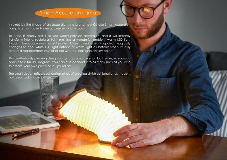 The Smart Accordion Lamp - ShopGreenToday