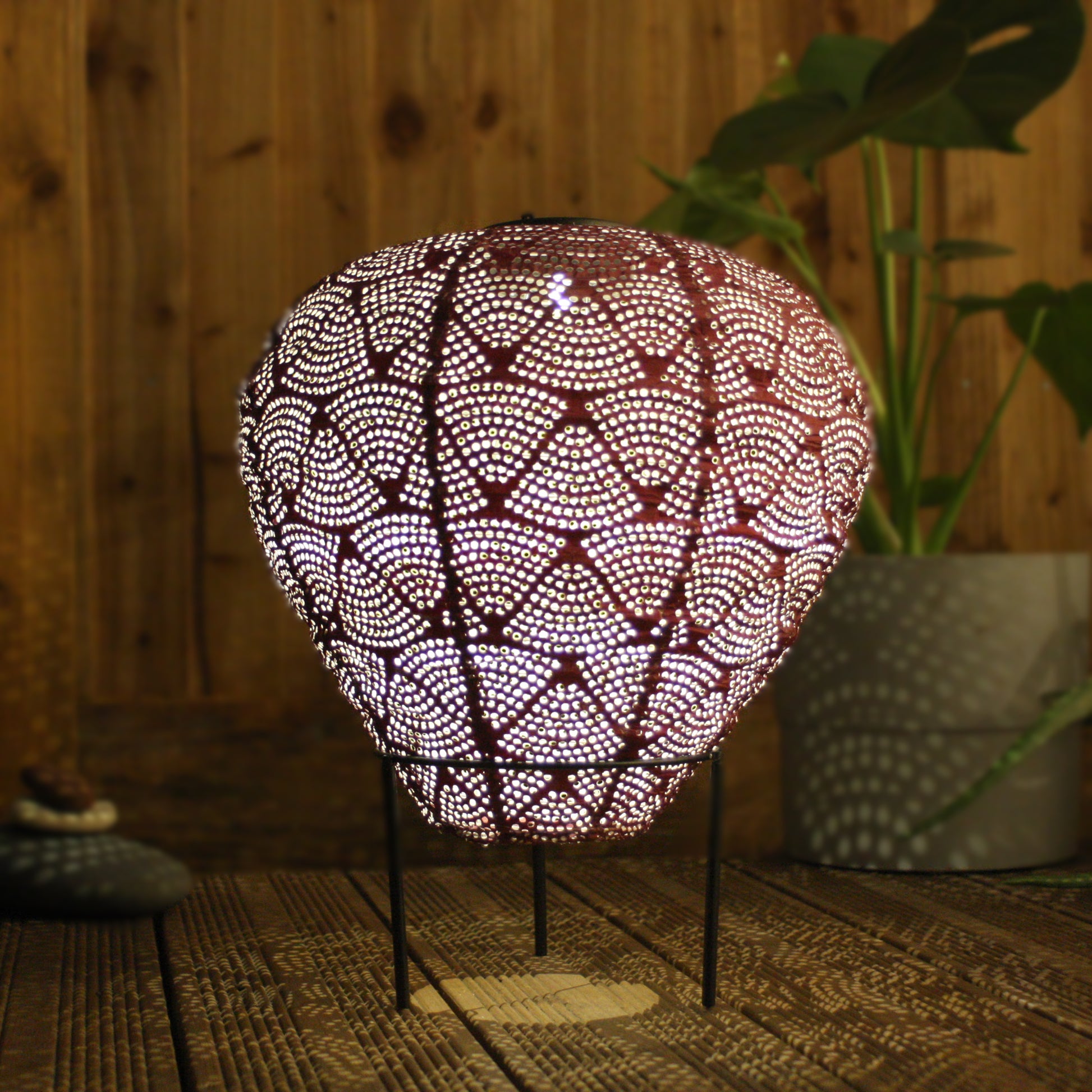 Moroccan Style Solar Lantern Balloon - ShopGreenToday