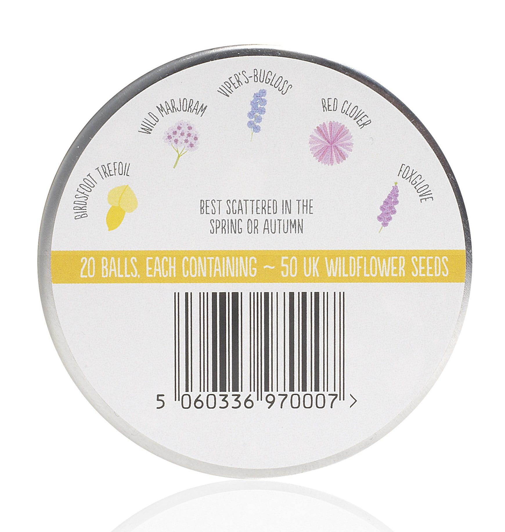 Bee Mix Seedball Tin - ShopGreenToday
