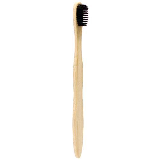 1 x Bamboo Toothbrush - Charcoal Medium Soft - ShopGreenToday