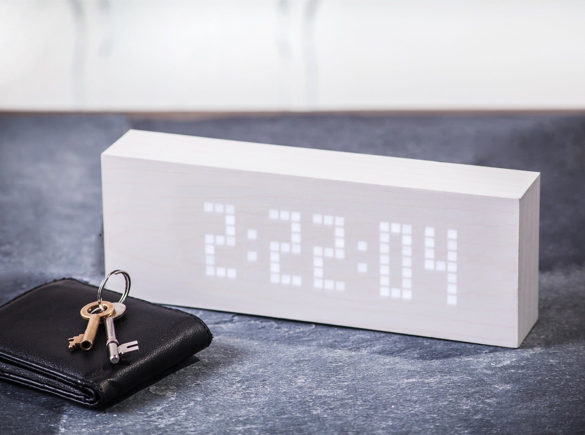 The Gingko Message Click Clock - ShopGreenToday