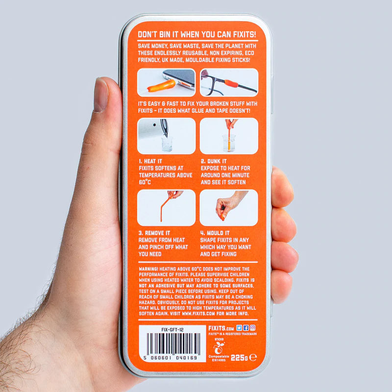 Fixits - 12 x Repair Sticks, Stickers, Booklet