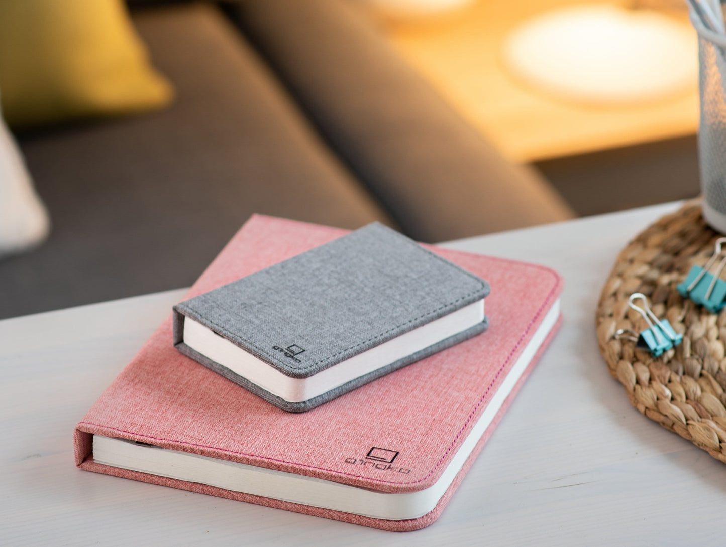 Gingko Linen Fabric Smart Book Light *Red Dot Design Award Winner* - ShopGreenToday