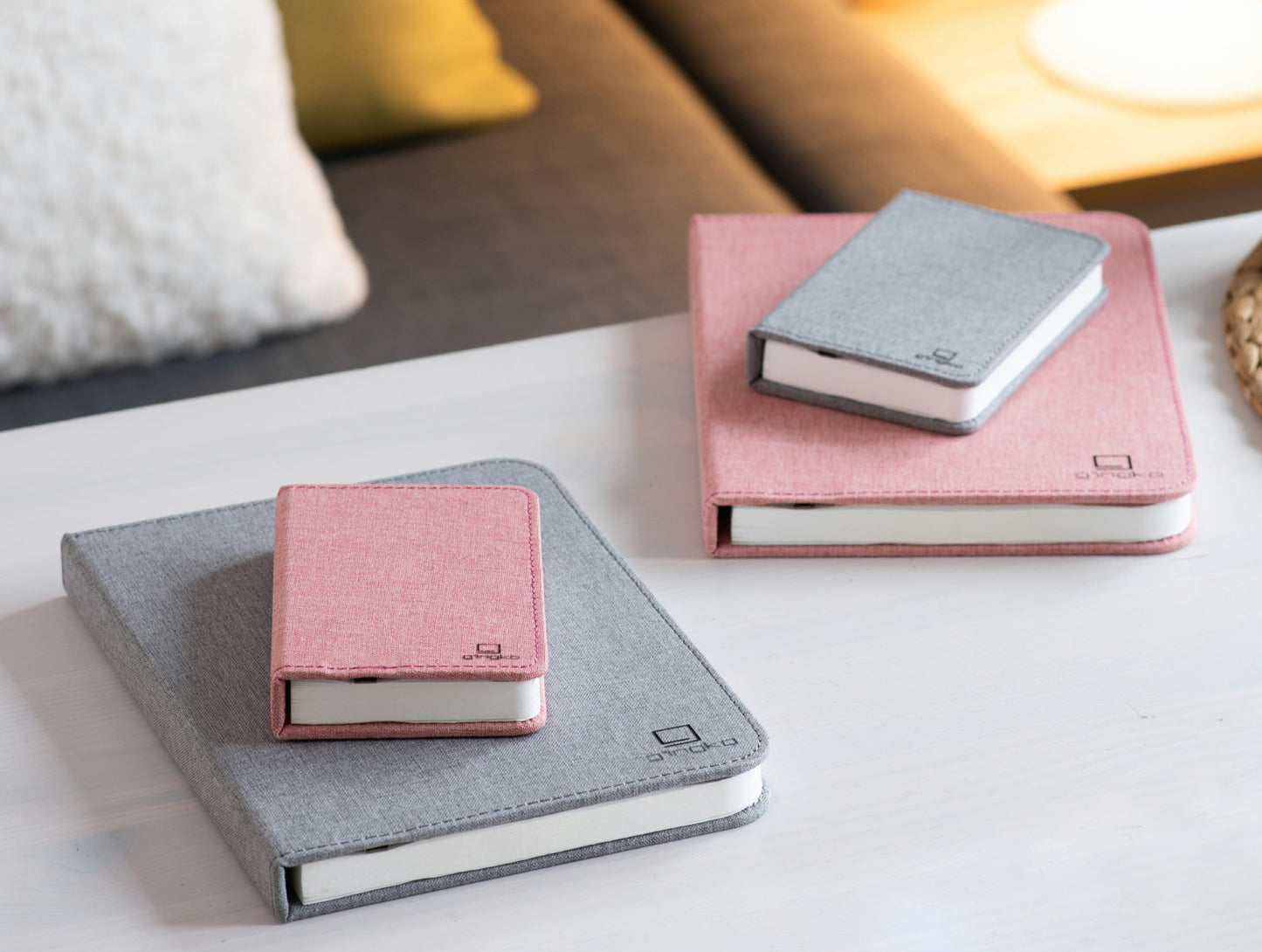 Gingko Linen Fabric Smart Book Light *Red Dot Design Award Winner* - ShopGreenToday
