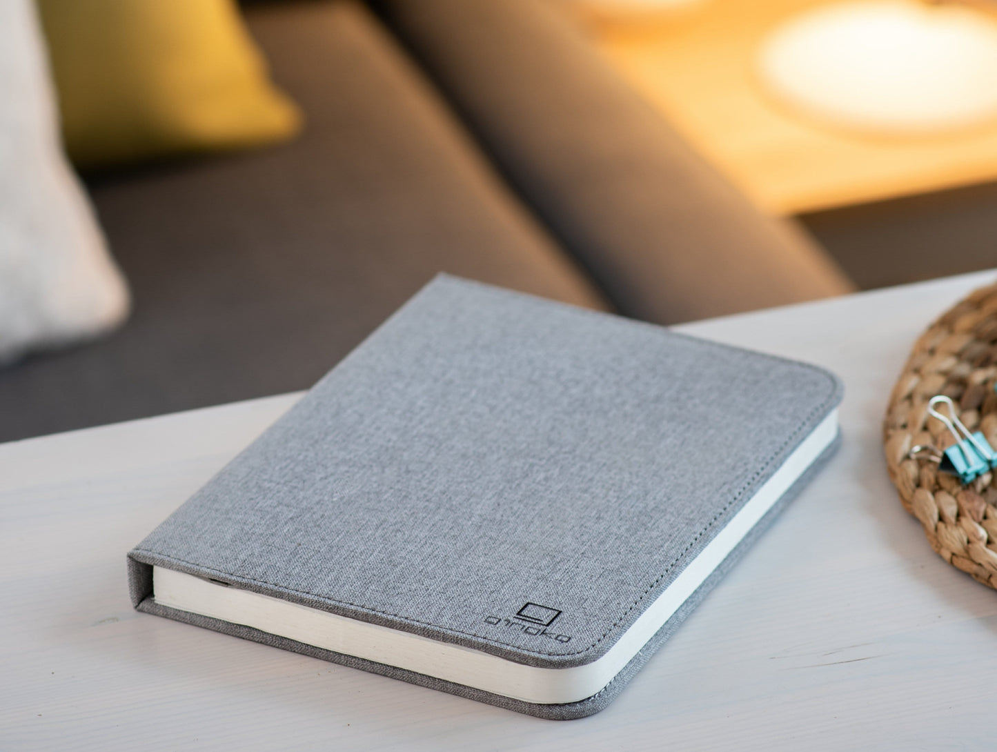 Gingko Linen Fabric Smart Book Light *Red Dot Design Award Winner* - ShopGreenToday