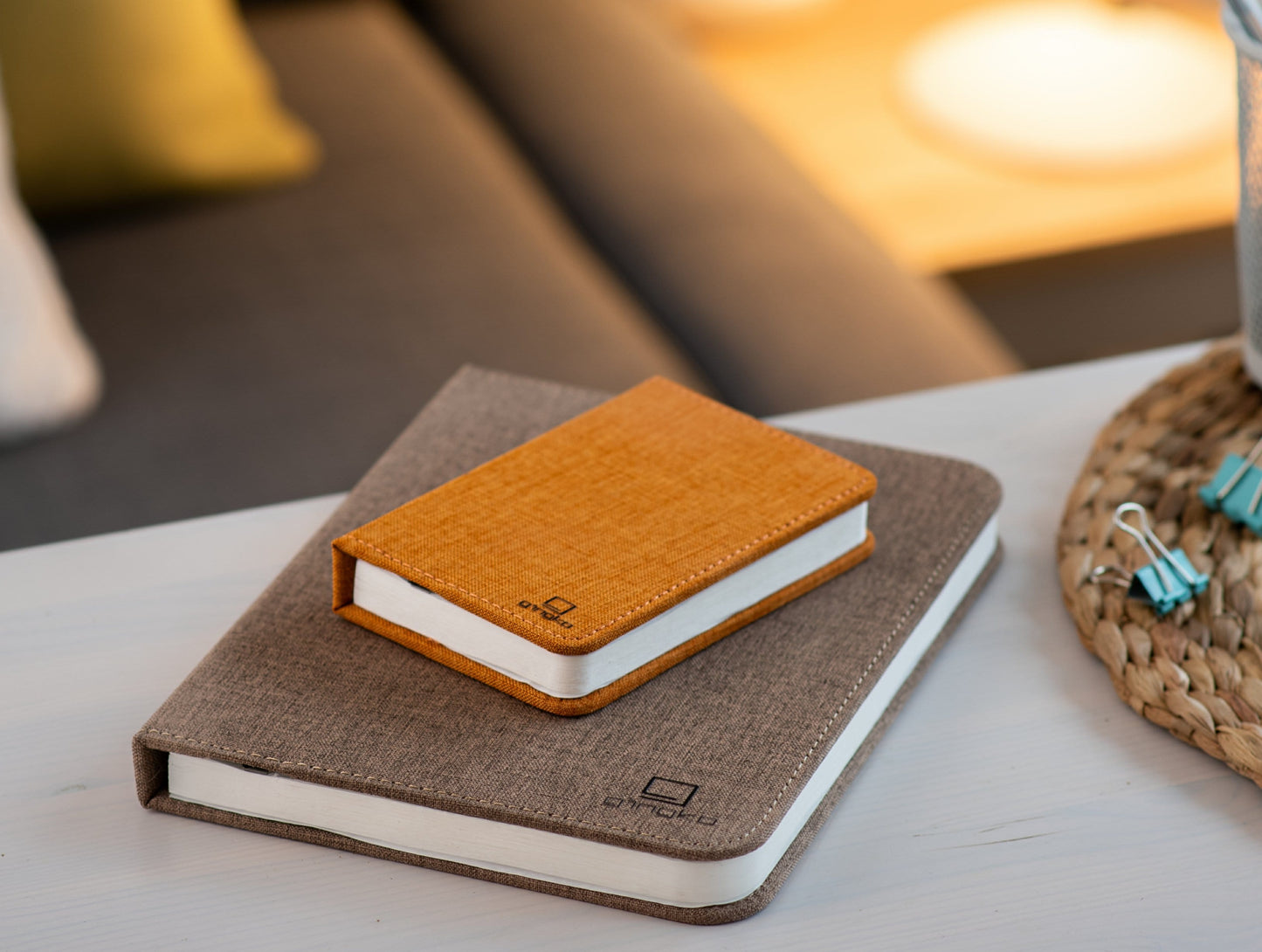 Gingko Linen Fabric Smart Book Light *Red Dot Design Award Winner* - ShopGreenToday