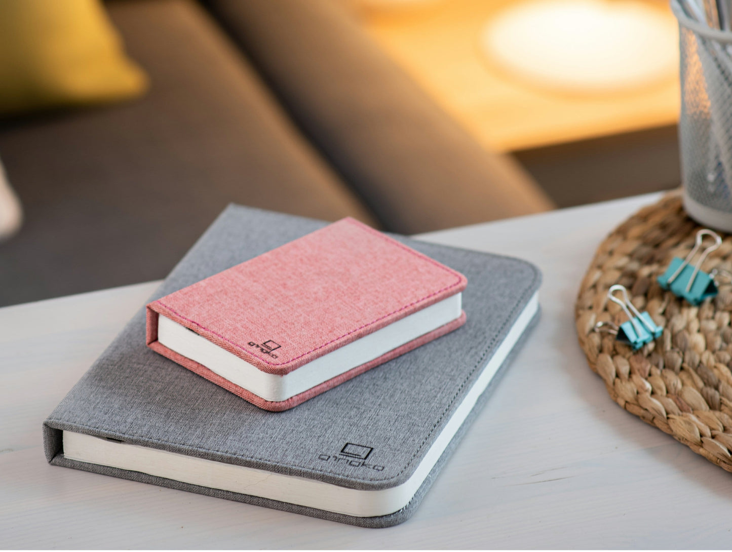 Gingko Linen Fabric Smart Book Light *Red Dot Design Award Winner* - ShopGreenToday