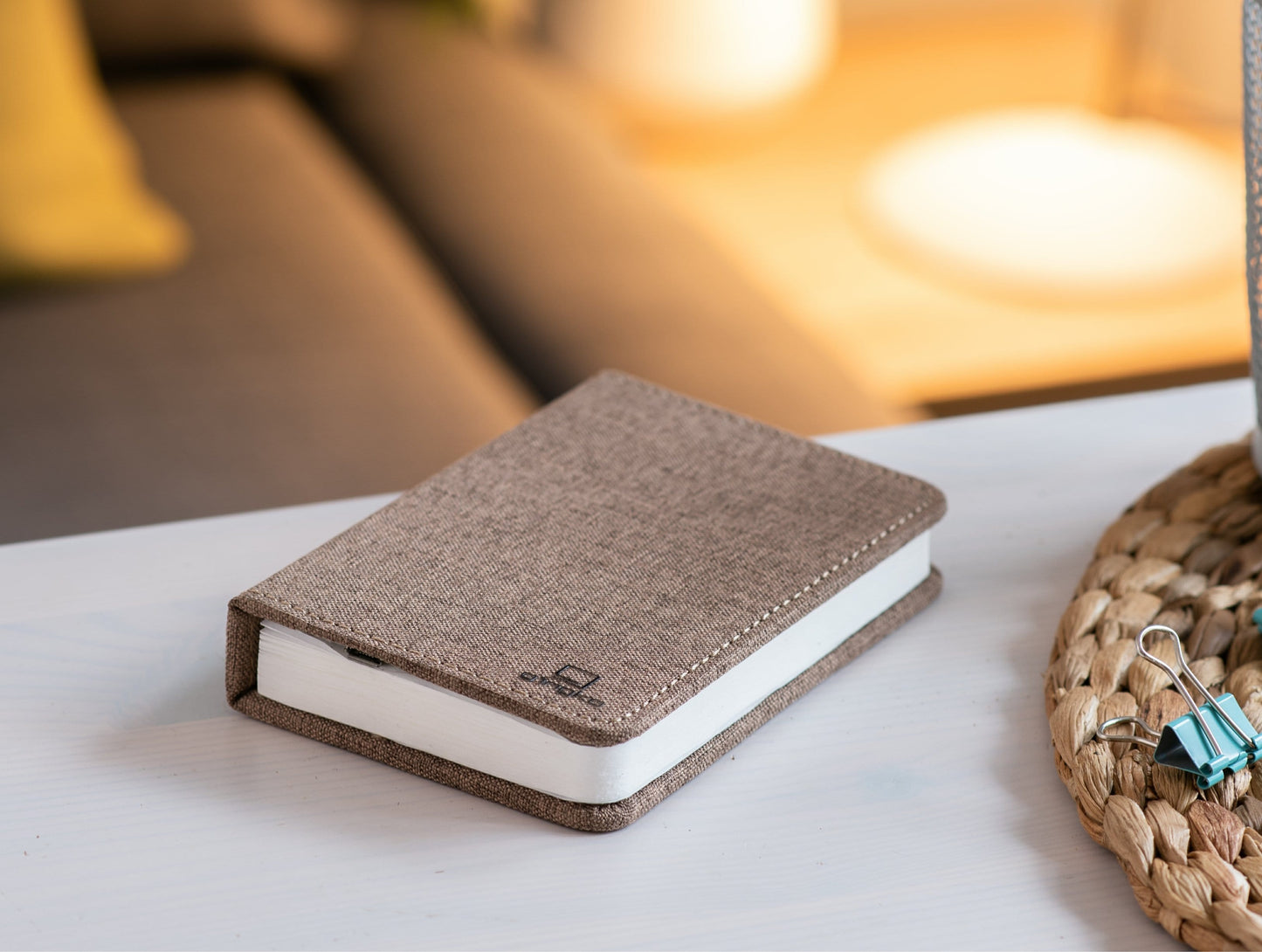 Gingko Linen Fabric Smart Book Light *Red Dot Design Award Winner* - ShopGreenToday