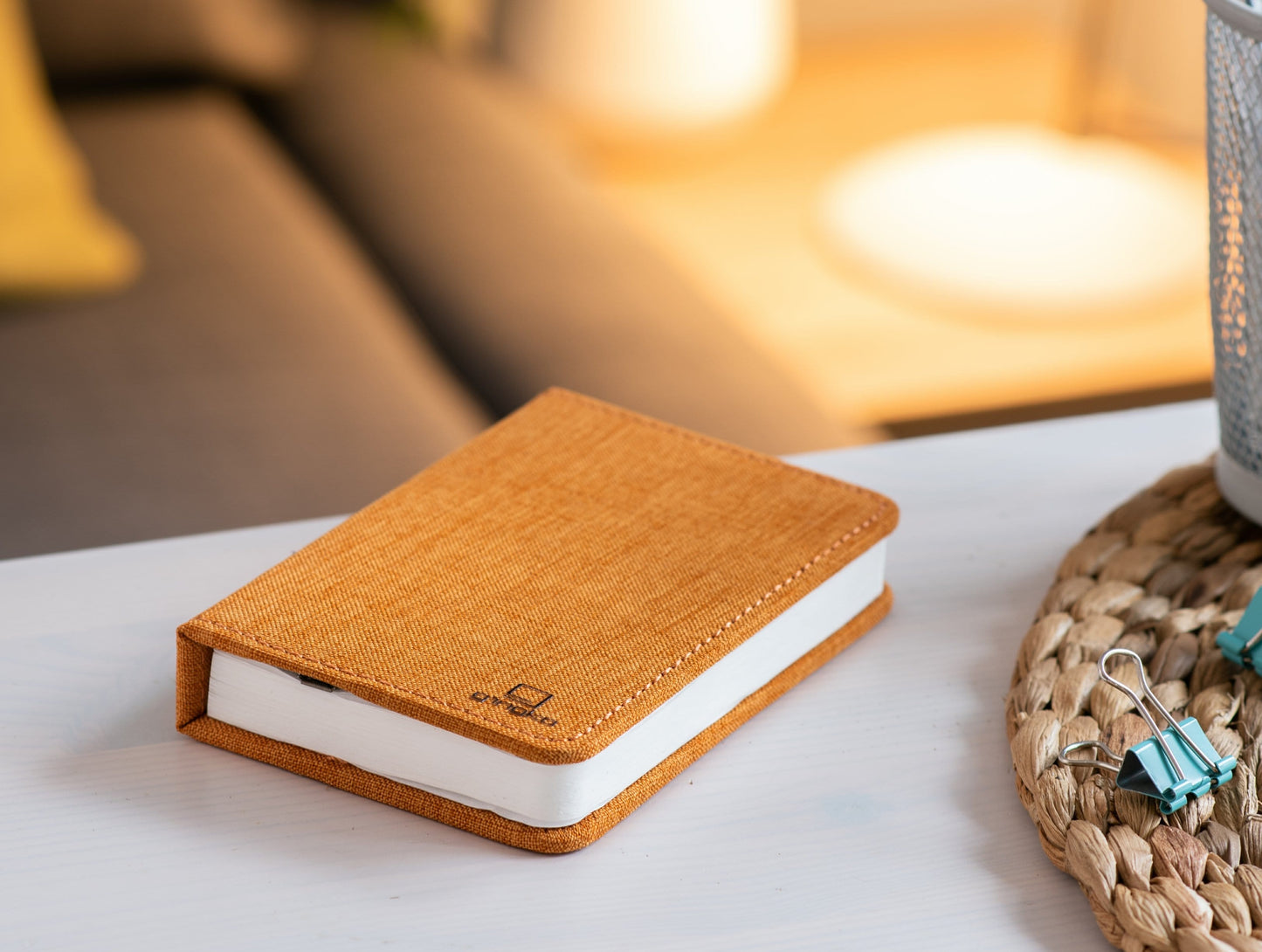Gingko Linen Fabric Smart Book Light *Red Dot Design Award Winner* - ShopGreenToday