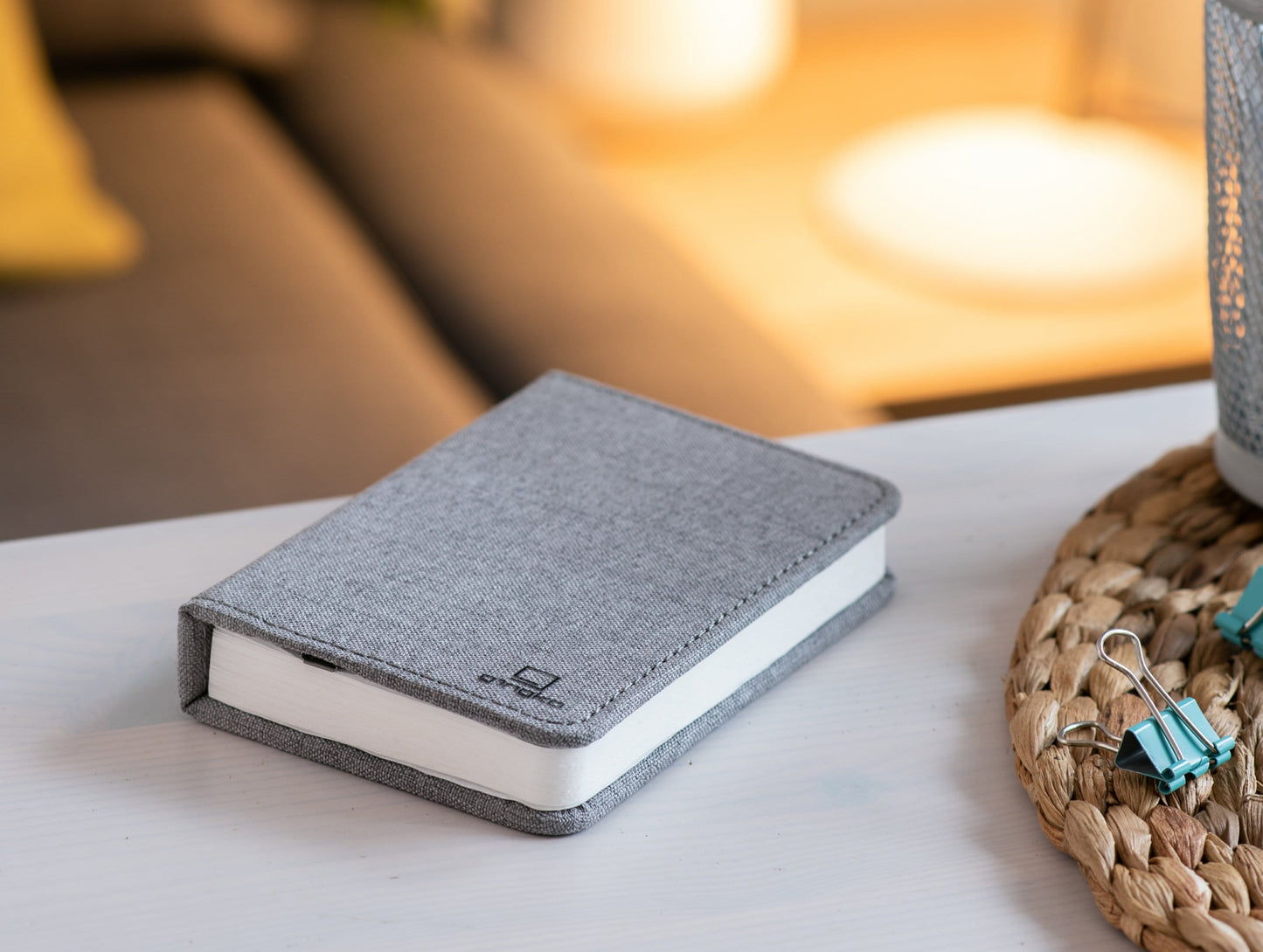 Gingko Linen Fabric Smart Book Light *Red Dot Design Award Winner* - ShopGreenToday