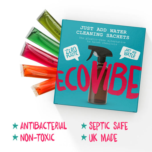 EcoVibe Plastic-Free Cleaning Refills - Antibacterial