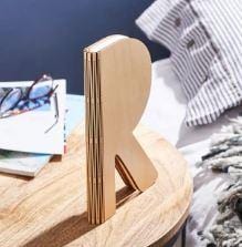 The R Space Lamp - Natural Maple - ShopGreenToday