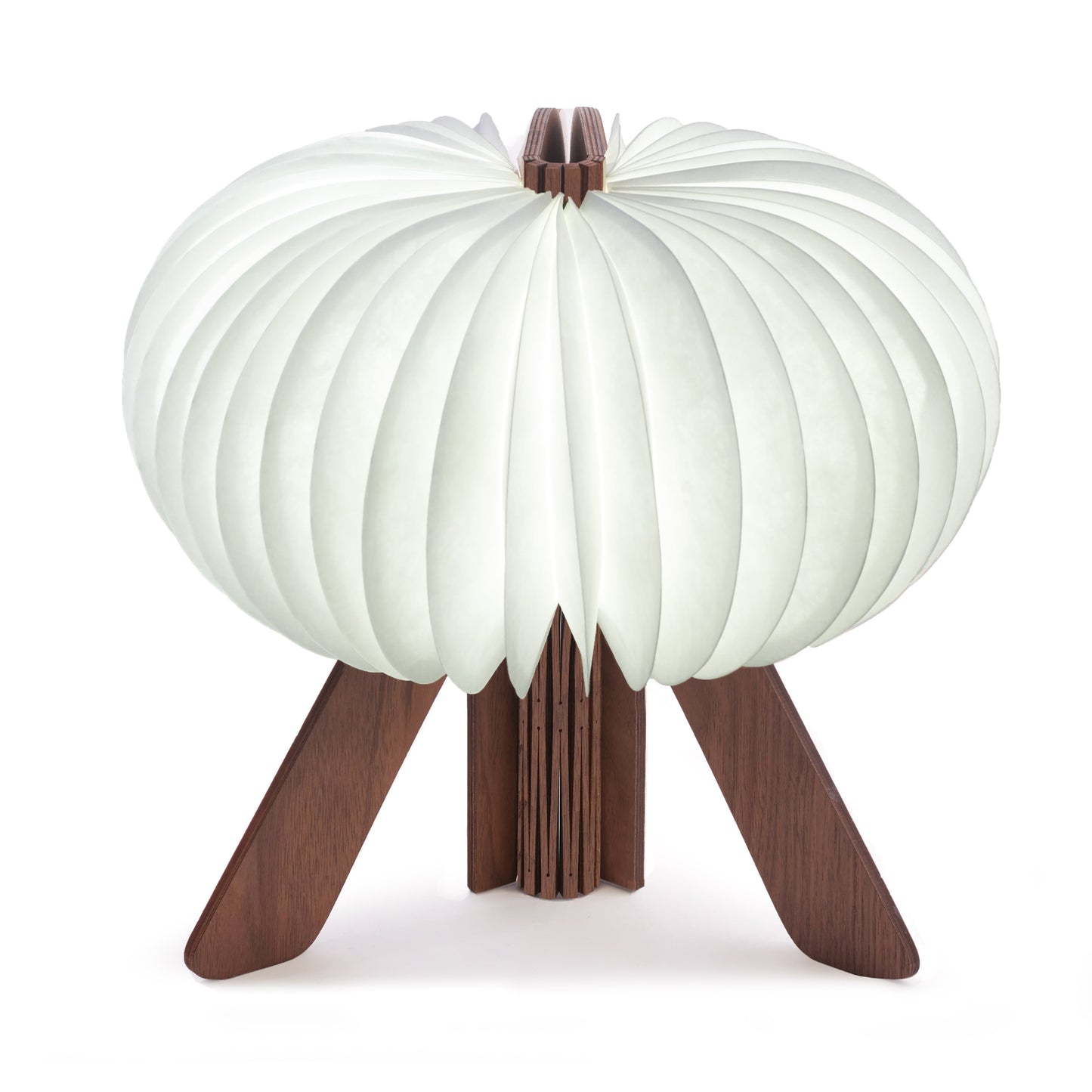 The R Space Lamp - Natural Walnut - ShopGreenToday