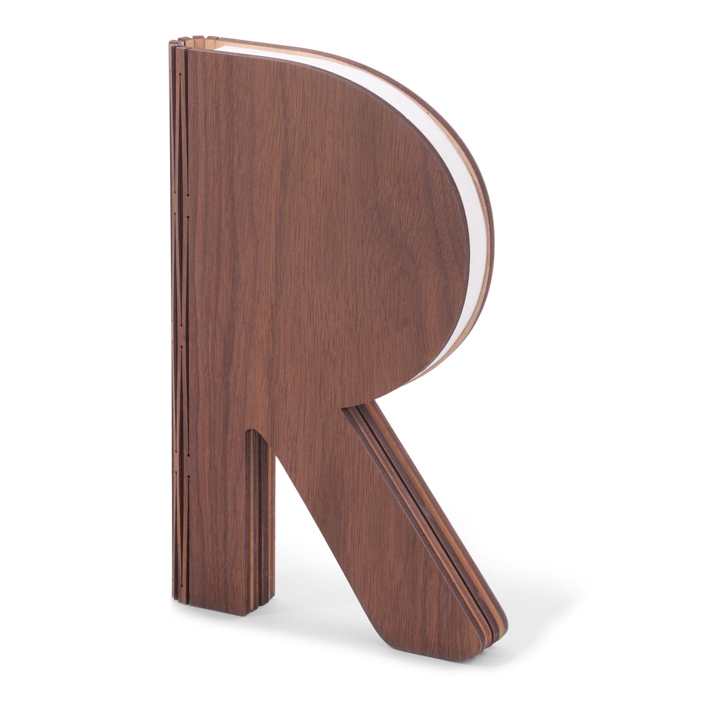 The R Space Lamp - Natural Walnut - ShopGreenToday