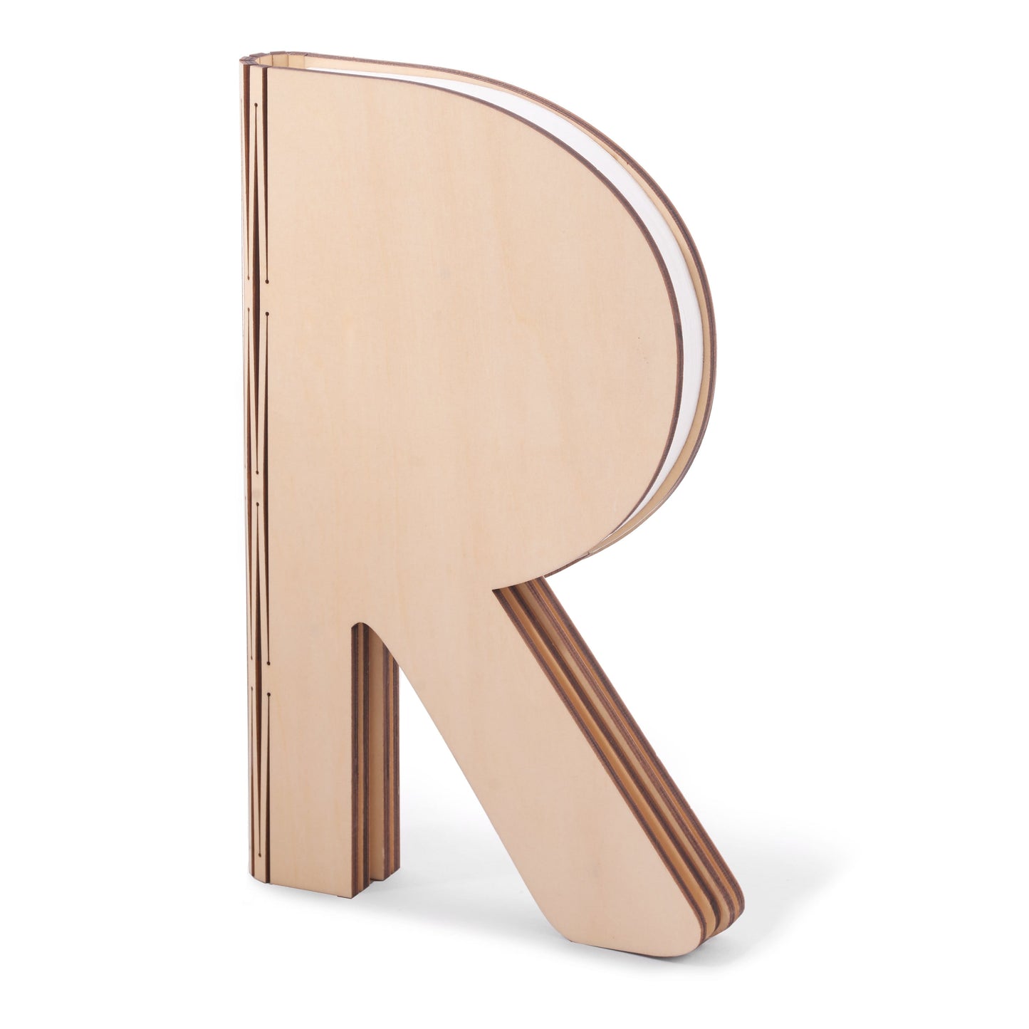 The R Space Lamp - Natural Maple - ShopGreenToday