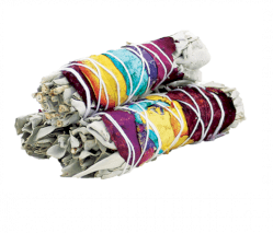 Smudge Stick - Rose Petals - Sage 10 cm - ShopGreenToday