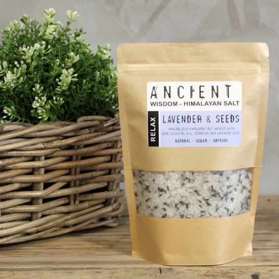 Bath Salts, Roll-on Blend & Wheat Bag Set - ShopGreenToday