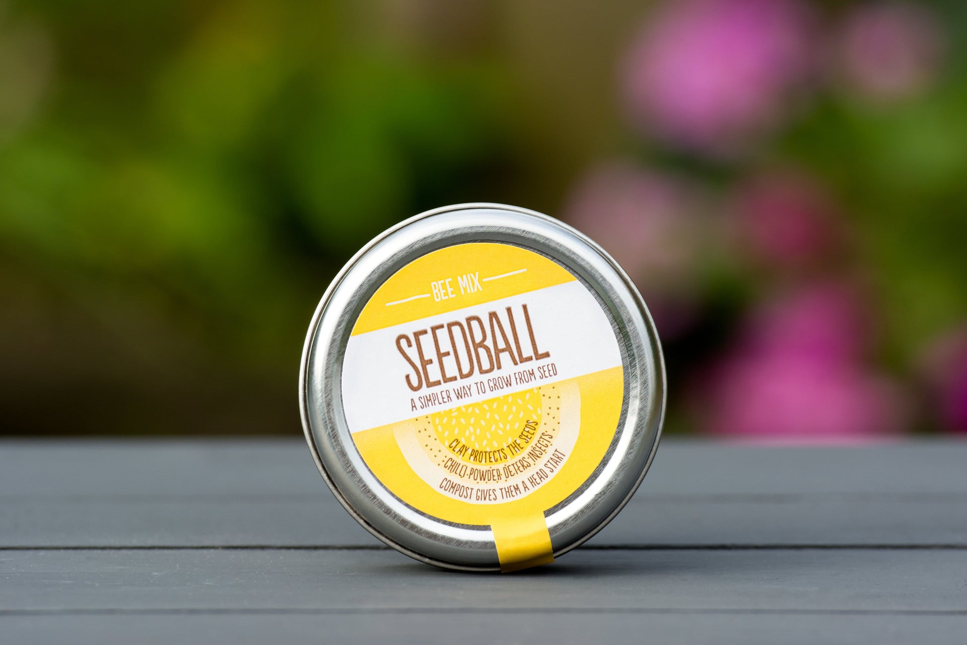 Bee Mix Seedball Tin - ShopGreenToday