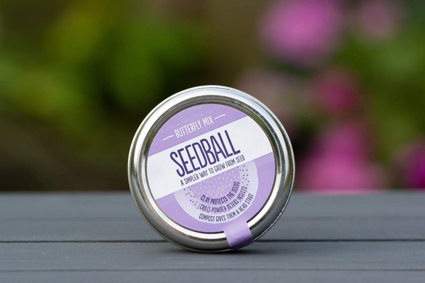 Butterfly Mix Seedball Tin - ShopGreenToday