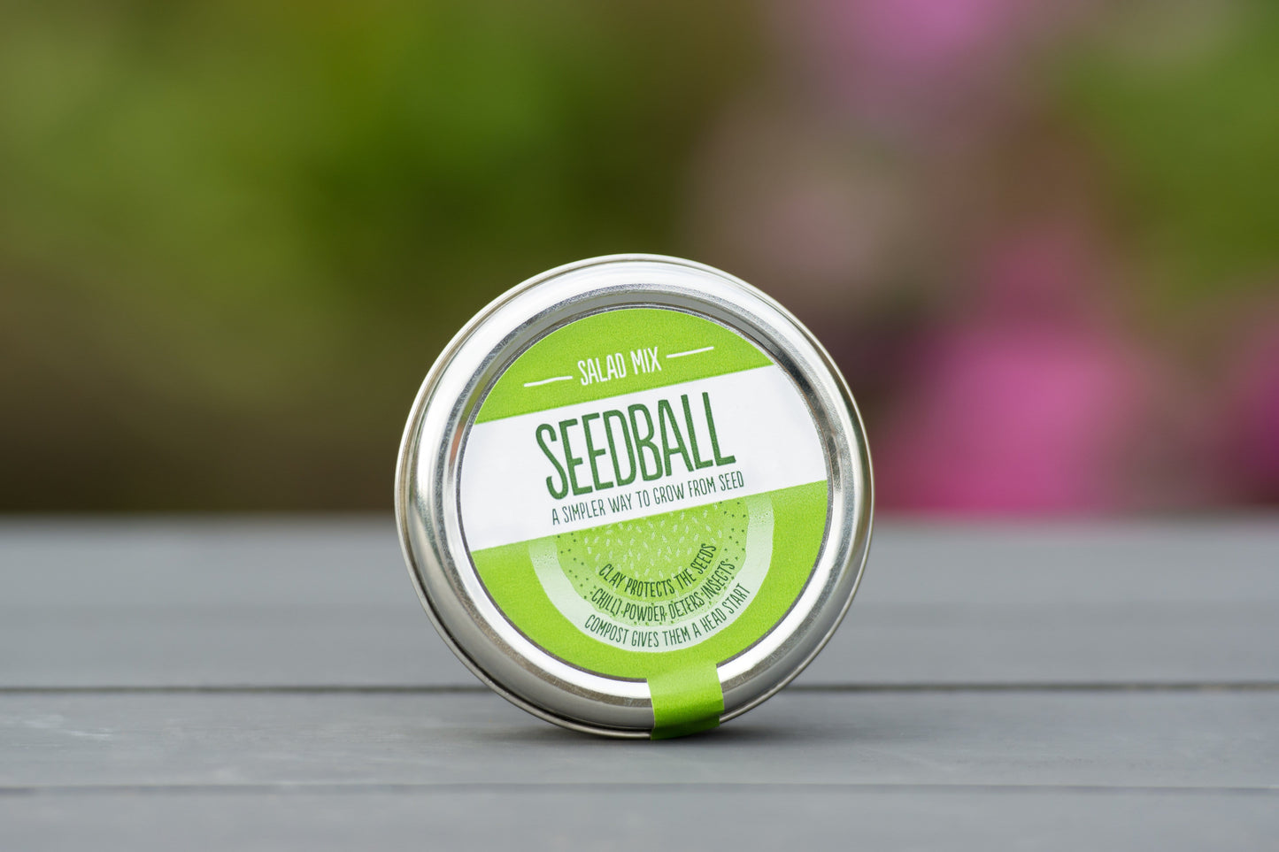 Salad Mix Seedball Tin - ShopGreenToday