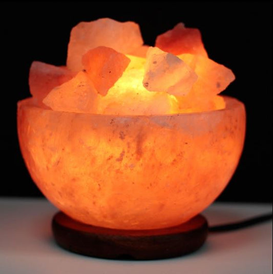 Salt Fire Bowl + Chunks - 15cm x 9cm - ShopGreenToday