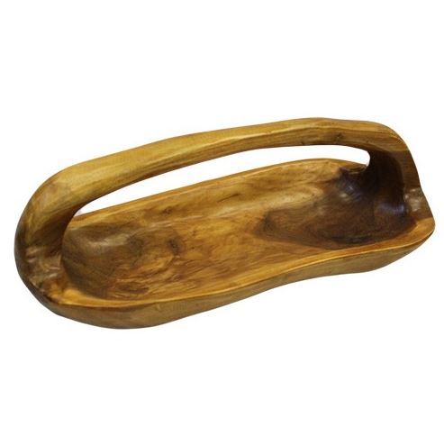 Bowl with Handle approx 30cm - ShopGreenToday