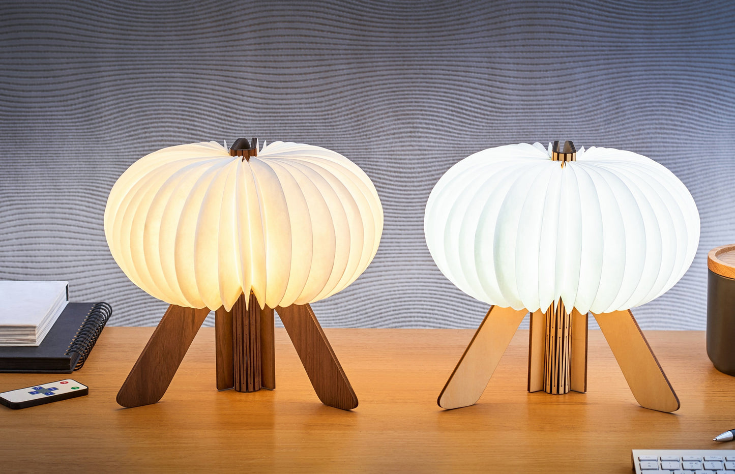 The R Space Lamp - Natural Maple - ShopGreenToday