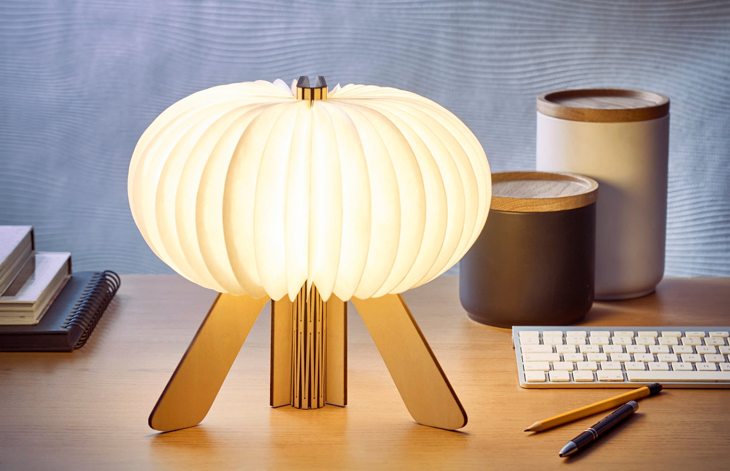 The R Space Lamp - Natural Maple - ShopGreenToday