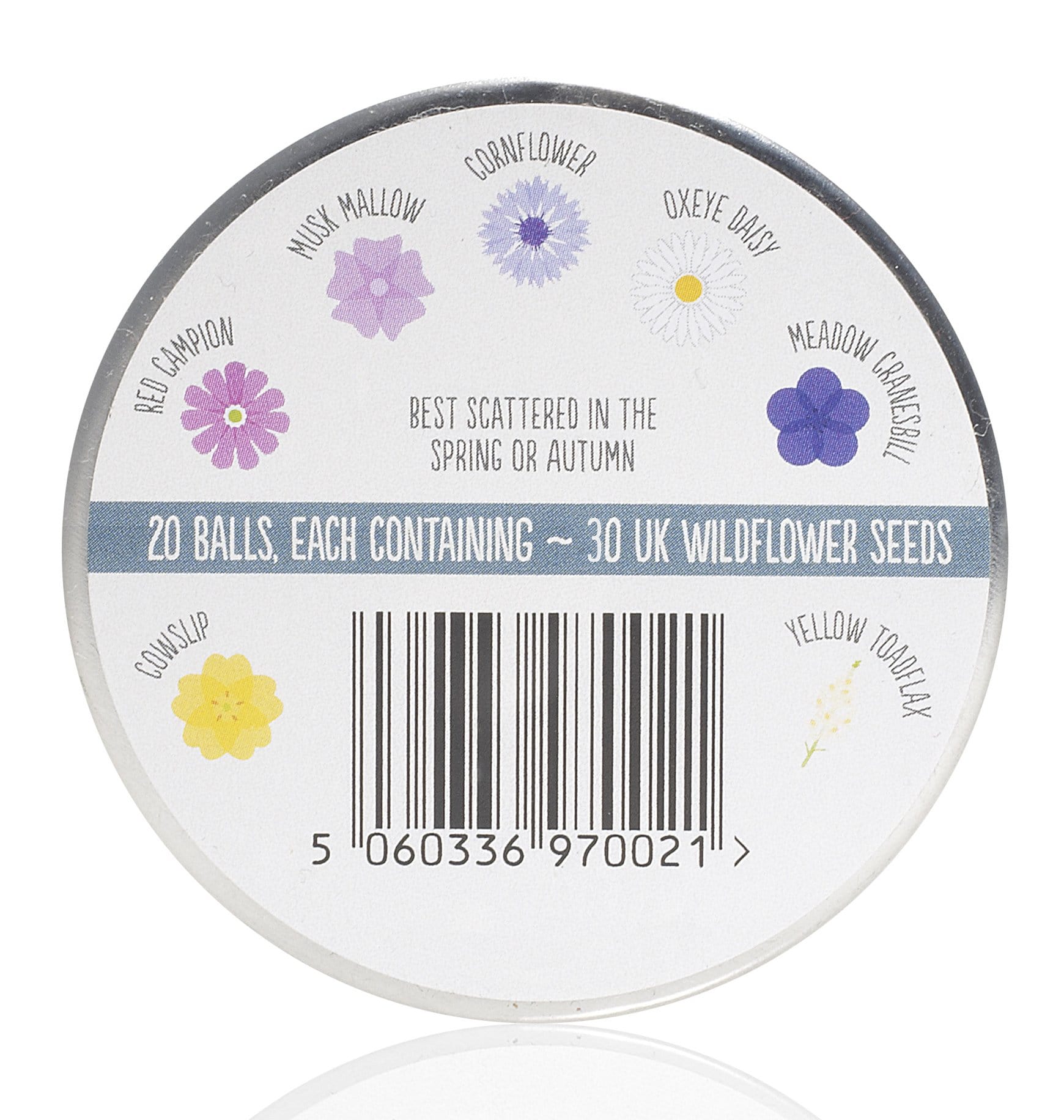 Urban Meadow Seedball Tin - ShopGreenToday