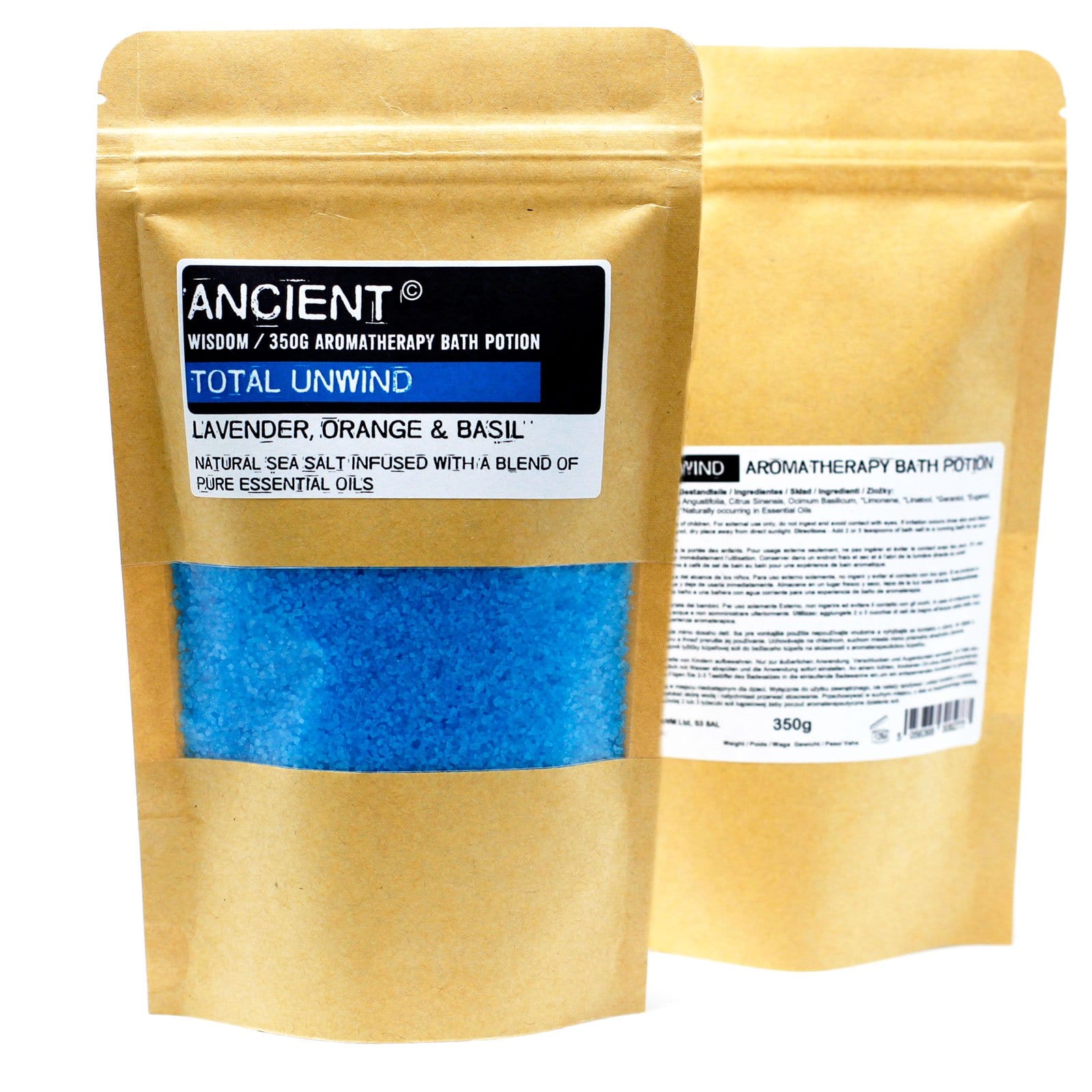 Aromatherapy Bath Potions in Kraft Bag 350g - ShopGreenToday
