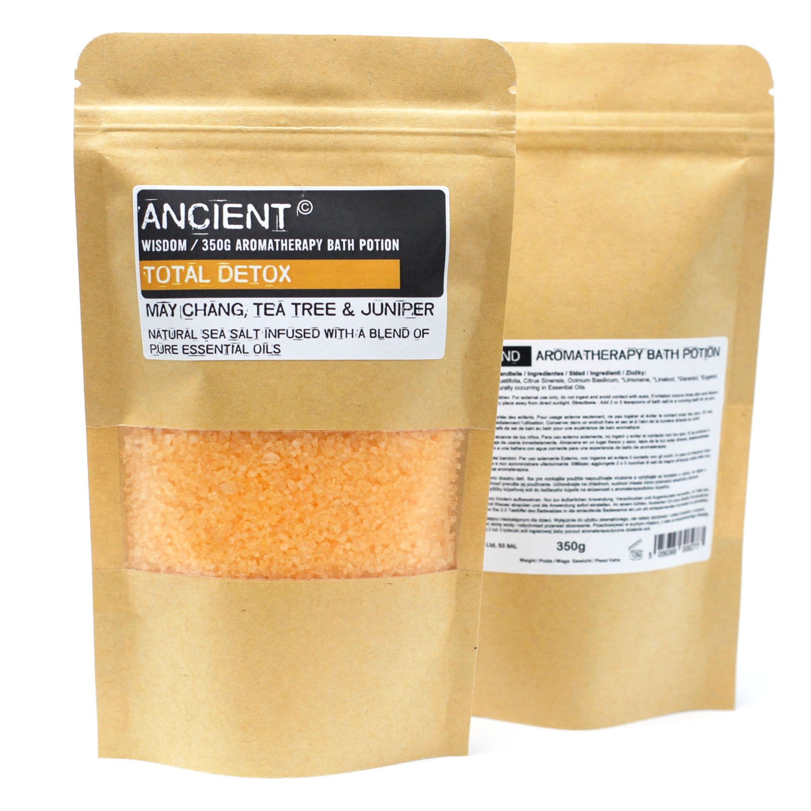 Aromatherapy Bath Potions in Kraft Bag 350g - ShopGreenToday