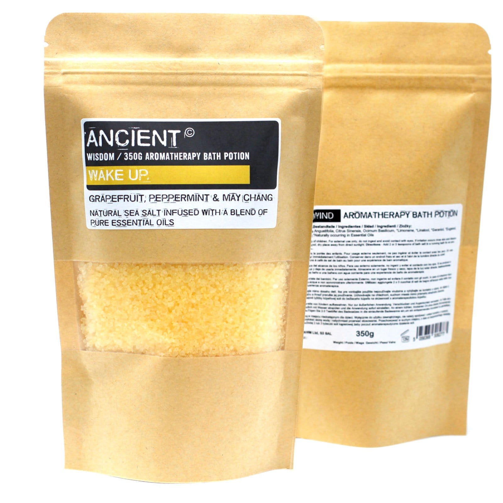 Aromatherapy Bath Potions in Kraft Bag 350g - ShopGreenToday