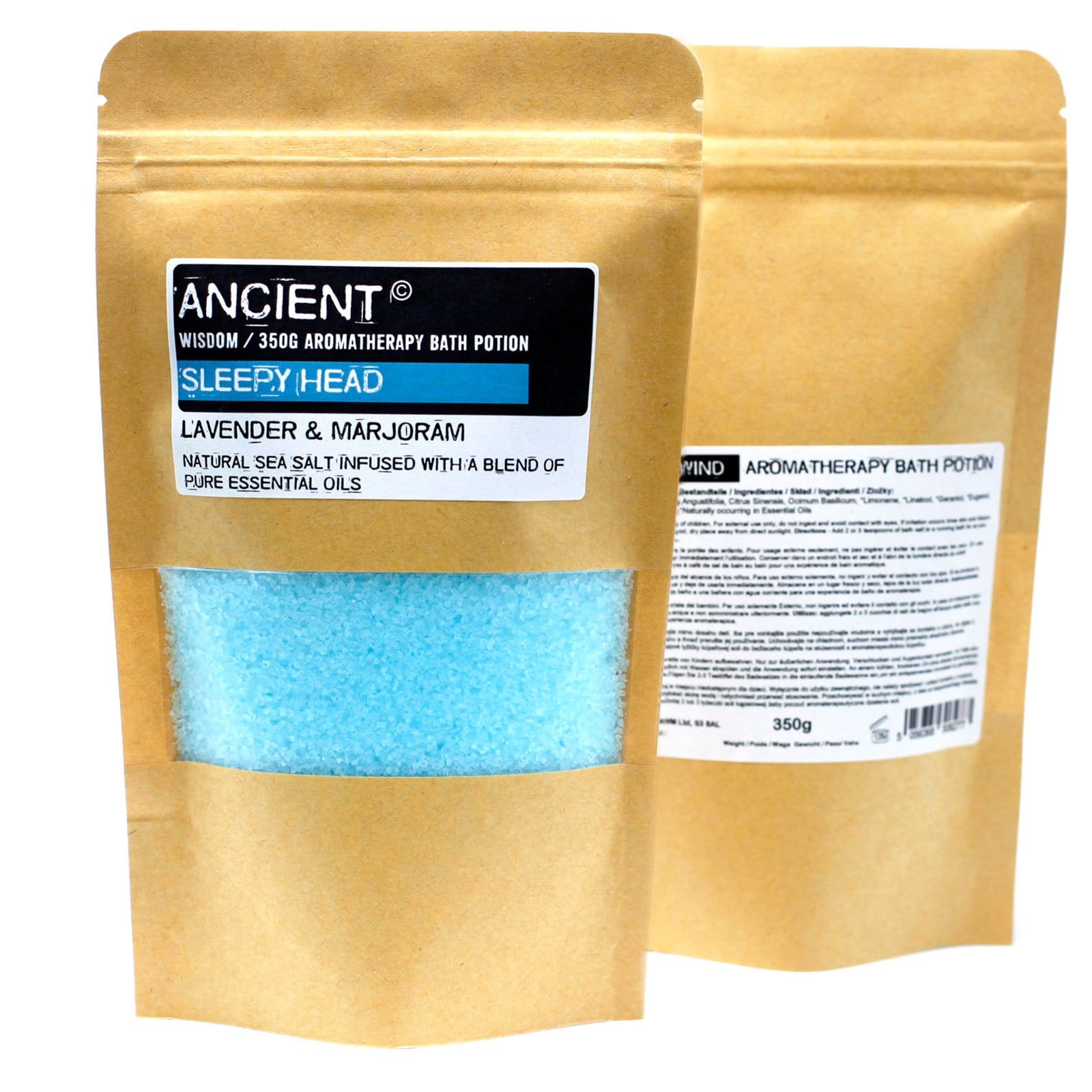Aromatherapy Bath Potions in Kraft Bag 350g - ShopGreenToday