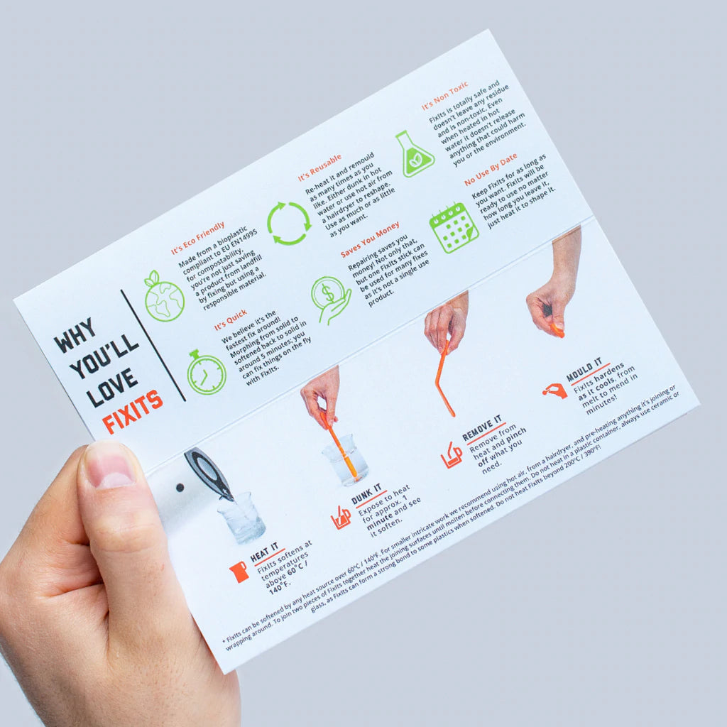 Fixits - 12 x Repair Sticks, Stickers, Booklet