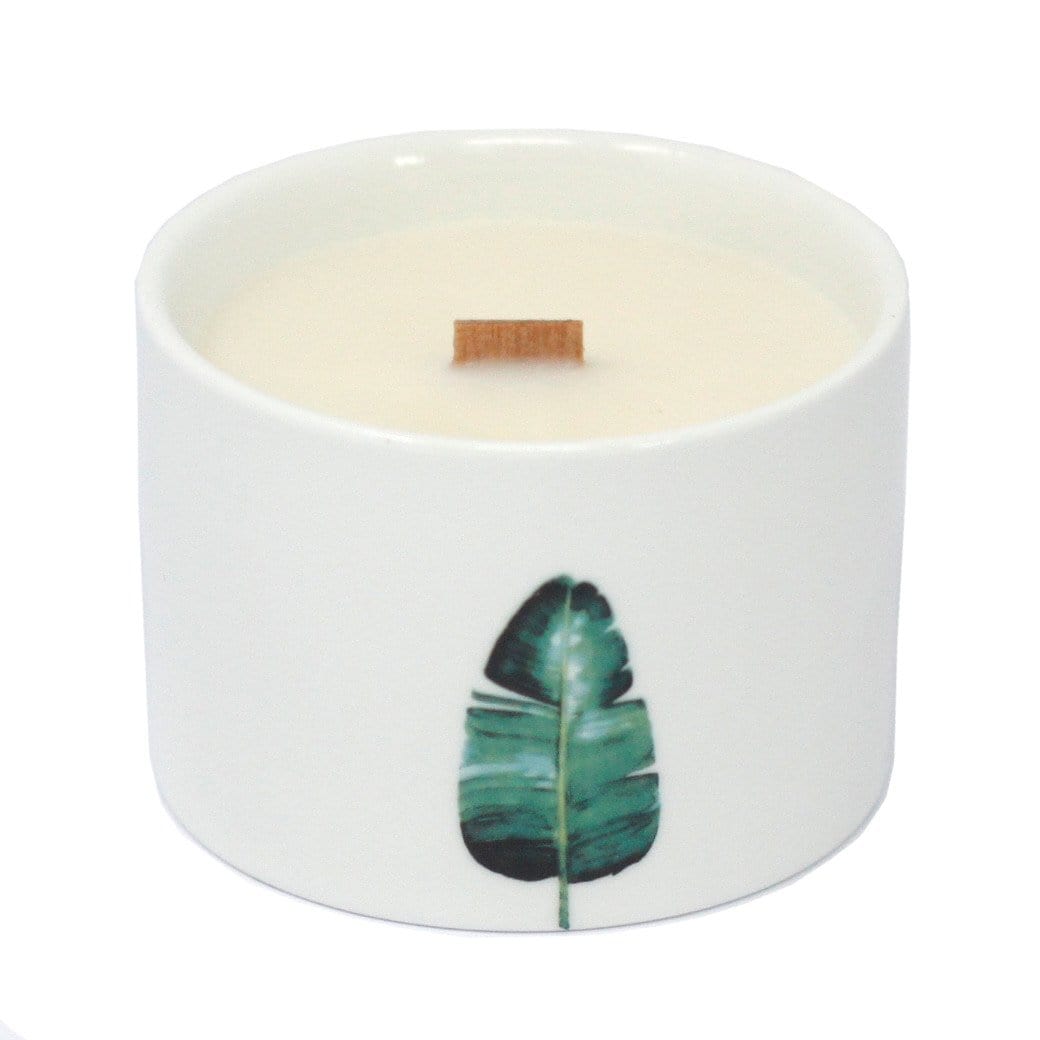 Botanical Wooden Wick Soy Candles - ShopGreenToday