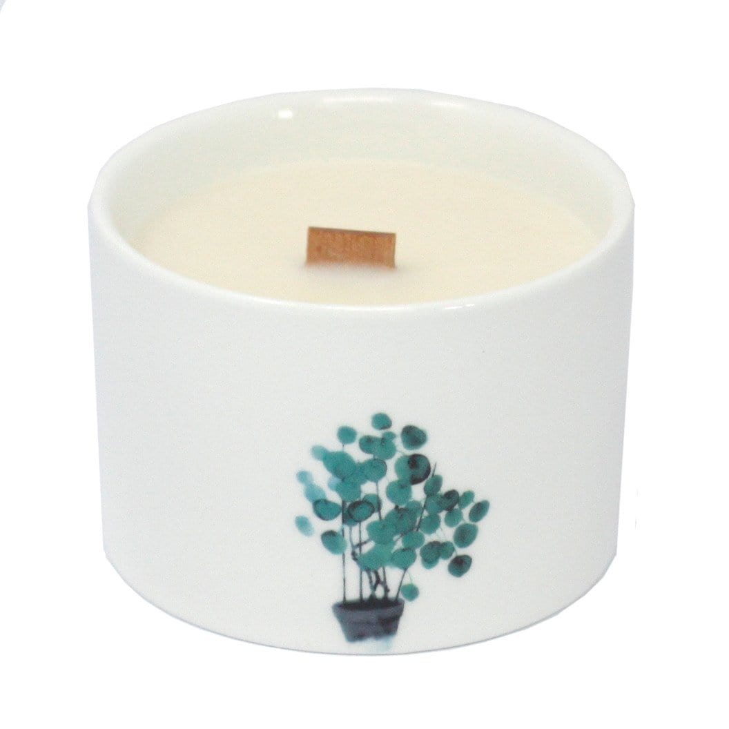 Botanical Wooden Wick Soy Candles - ShopGreenToday