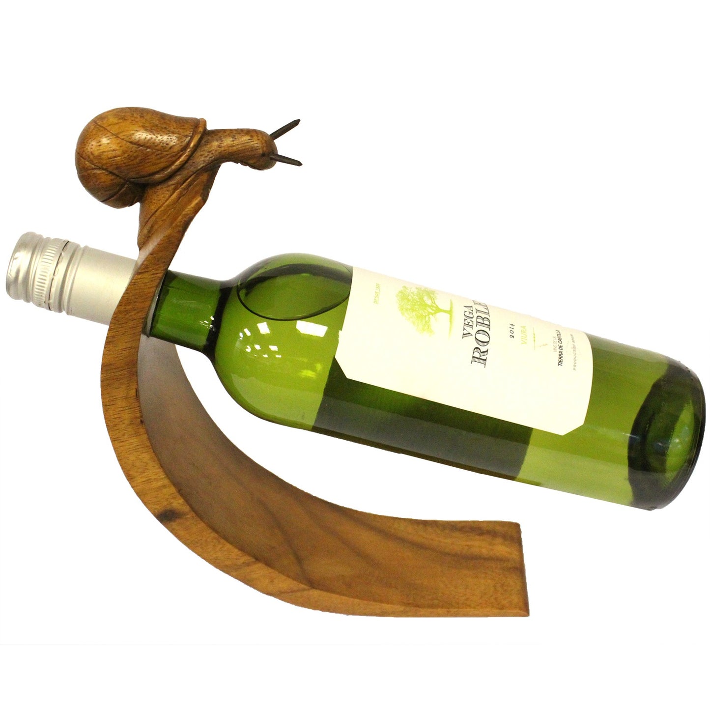 Suar Wood Balance Wine Holders - 26cm