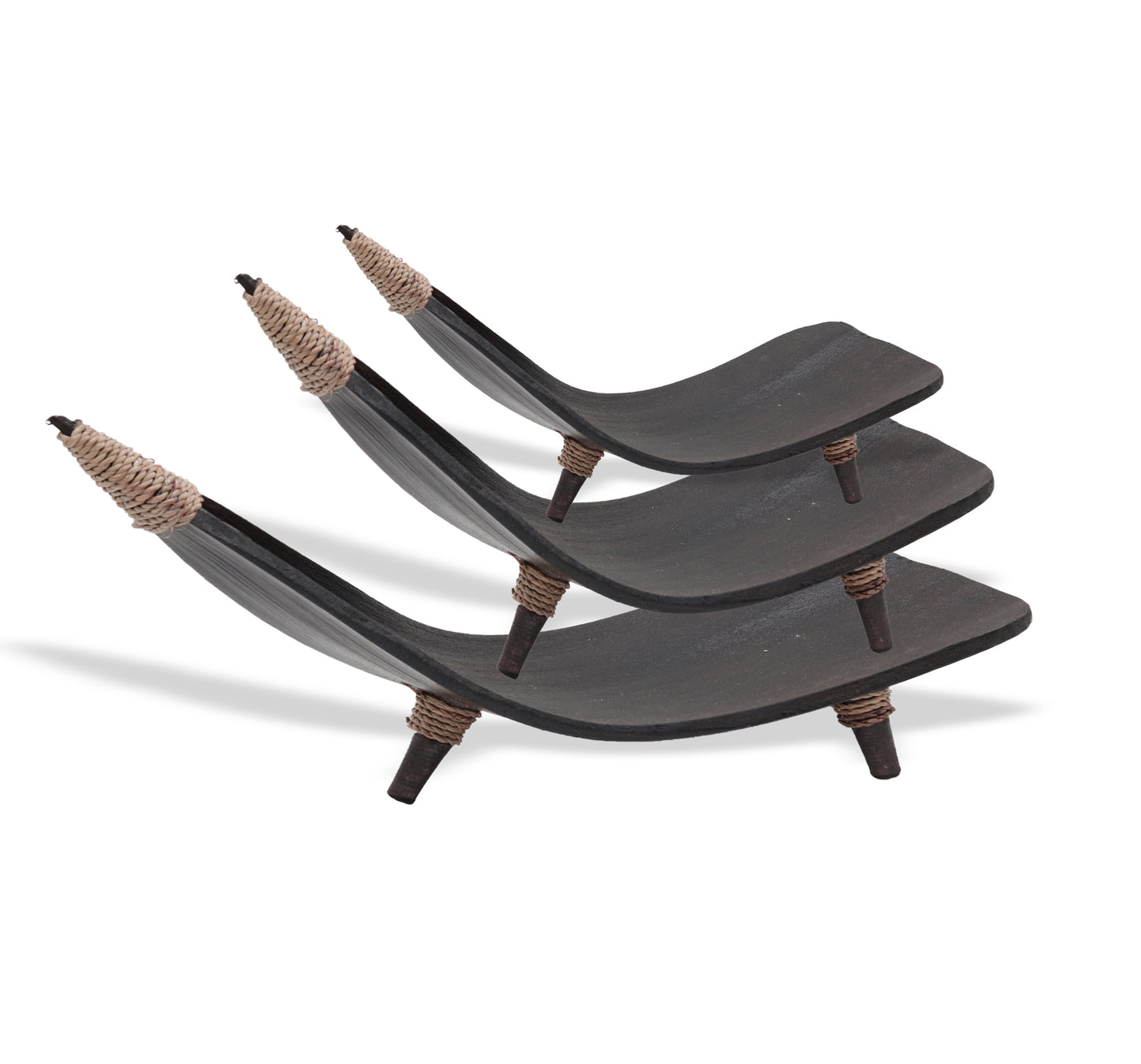 Coconut Leaf Fruit Bowl Sets of 3
