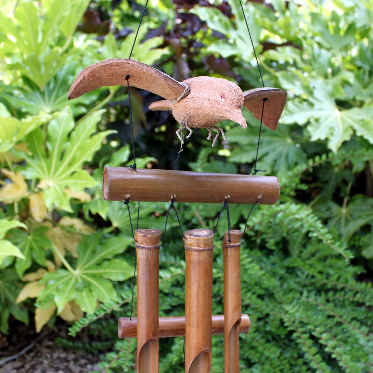 Coconut Blackbird Windchimes - ShopGreenToday