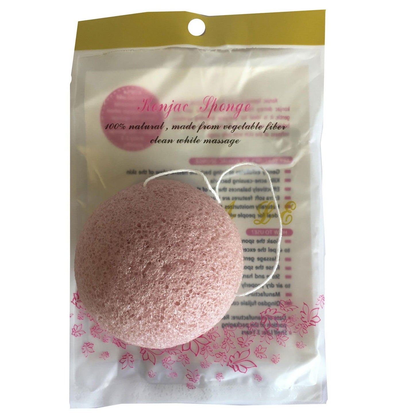Natural Japanese Style Konjac Sponges - ShopGreenToday