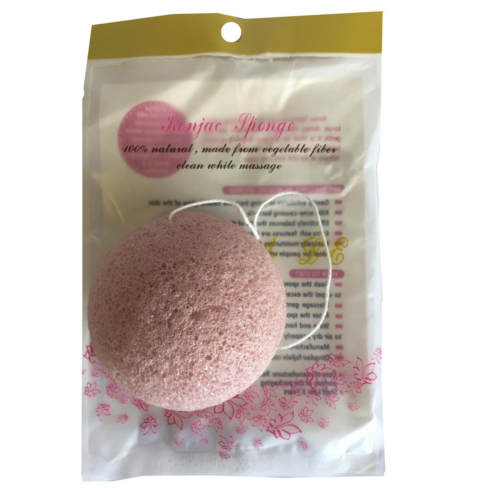 Natural Japanese Style Konjac Sponges - ShopGreenToday