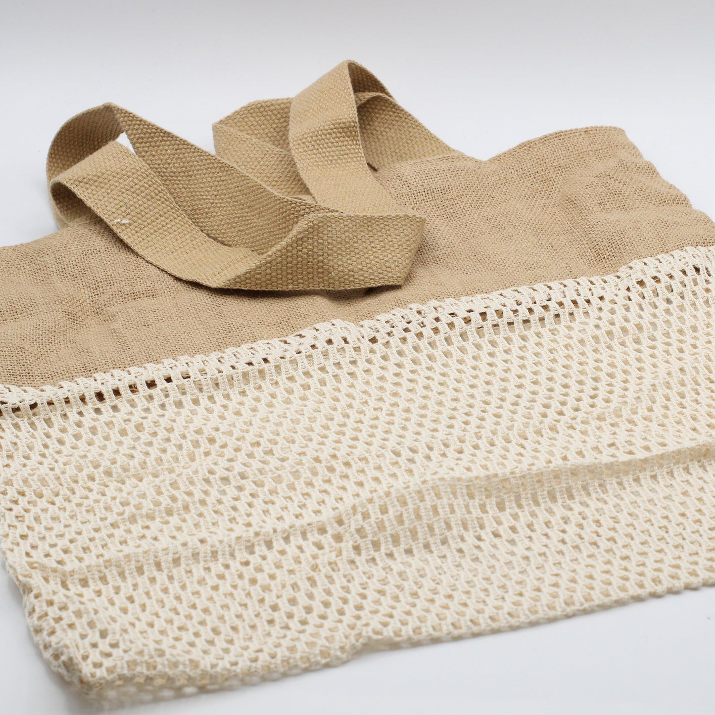 Pure Soft Jute & Cotton Mesh Bags - ShopGreenToday