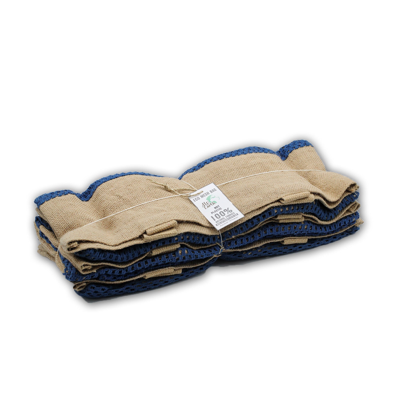 Pure Soft Jute & Cotton Mesh Bags - ShopGreenToday