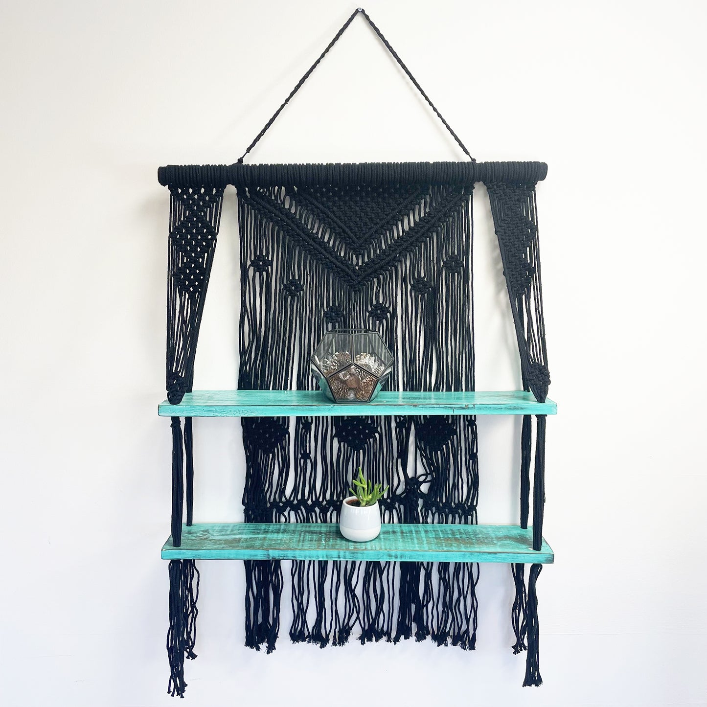 Macrame Hanging Shelves