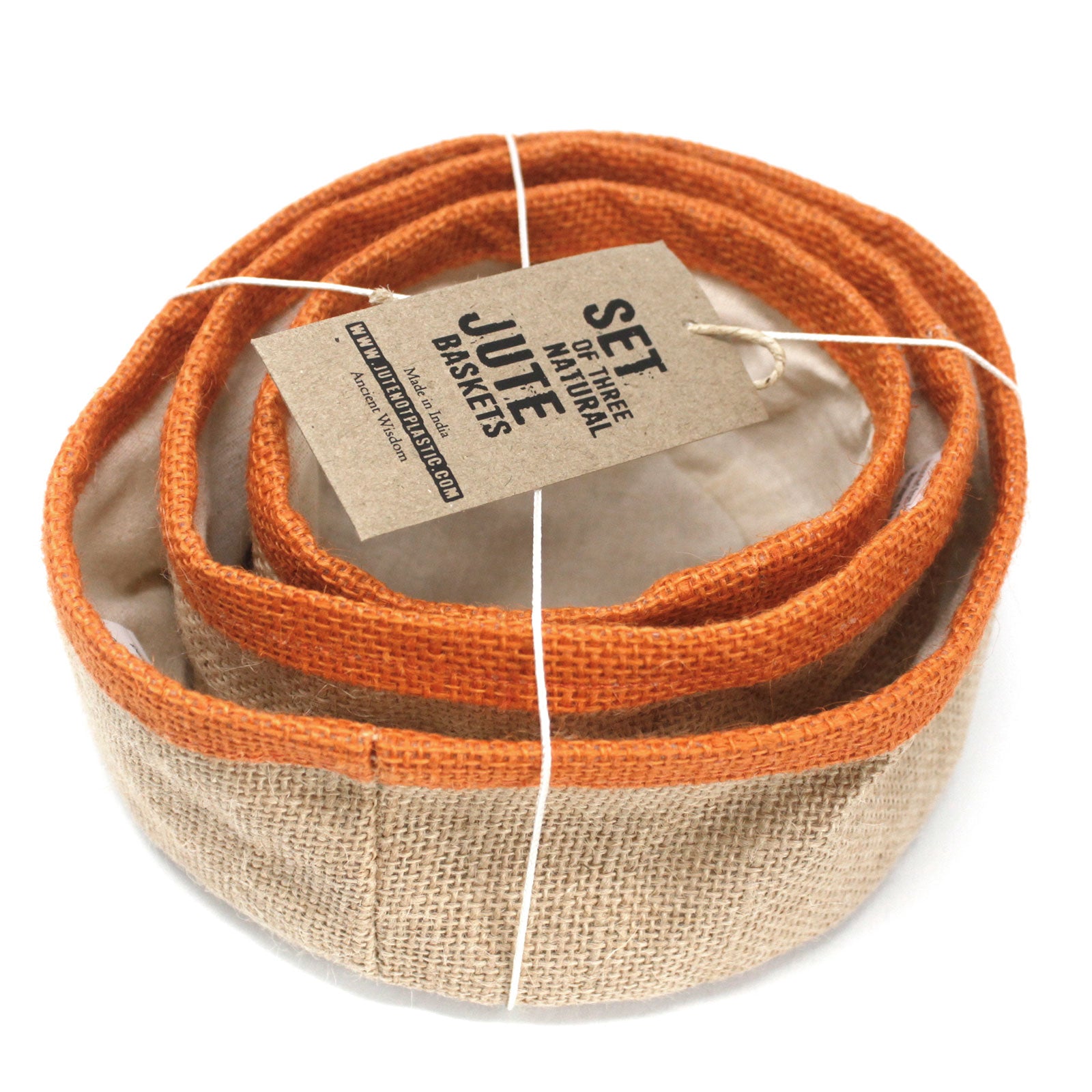 Natural Jute Baskets - ShopGreenToday