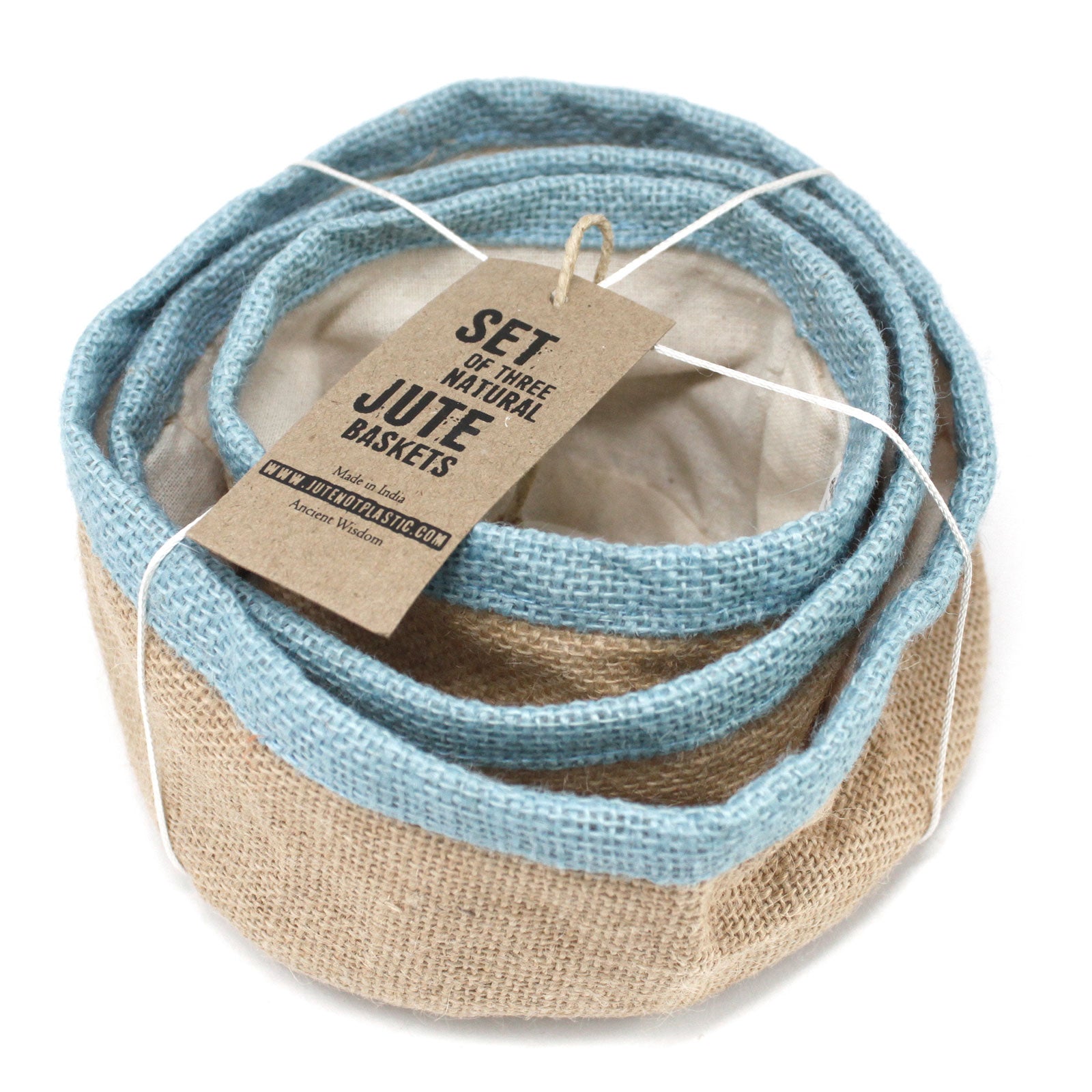 Natural Jute Baskets - ShopGreenToday