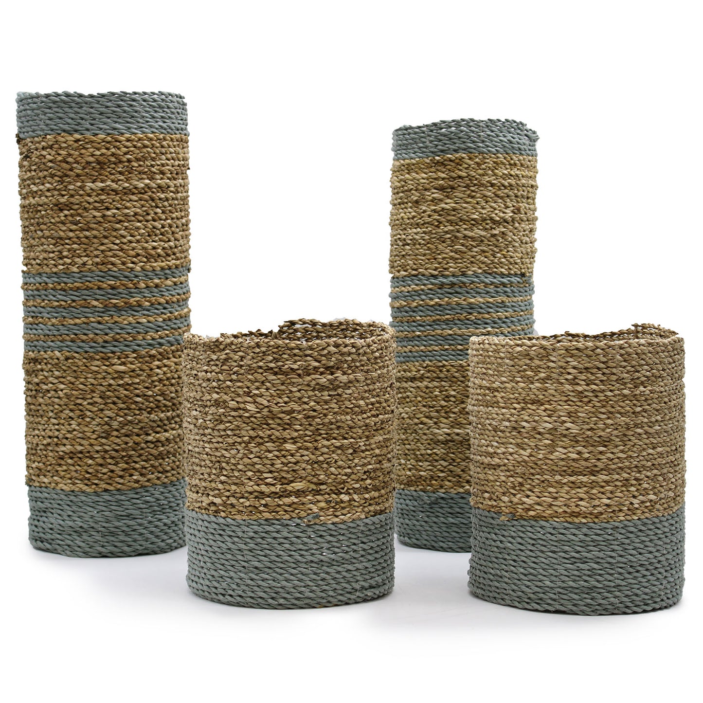 Seagrass Vase & Bins Sets