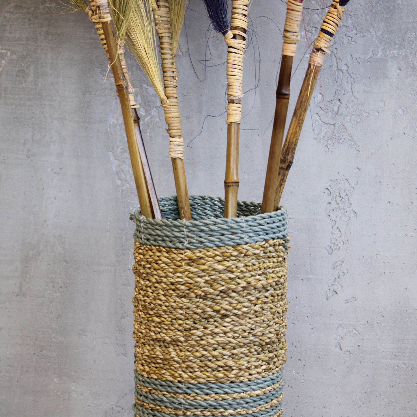 Seagrass Vase & Bins Sets