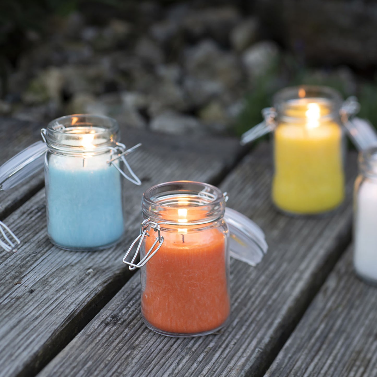 Vegan Pure Olive Wax Candle Jars