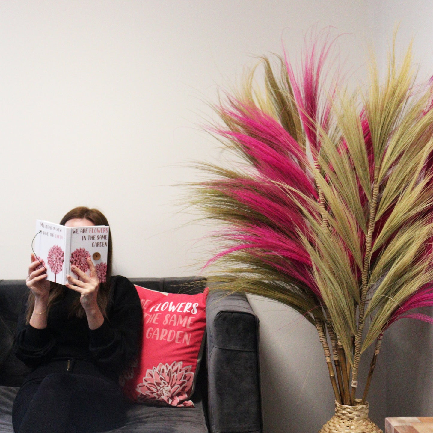 3 x Rayung Grass Pink- 1.6m